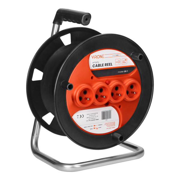 Zwijak bębnowy IP20 4x2P+Z 16A 230V