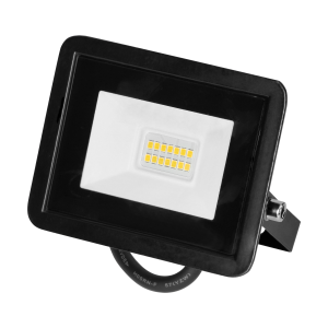 ALLED LED floodlight 10W, 850lm, IP65, 4000K, Alu+Glass