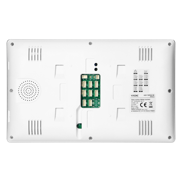 MAILO, zestaw wideodomofonowy jednorodzinny, 4-żyłowy, 10", Wi-Fi, ekran dotykowy, Full HD, RFID, szyfrator