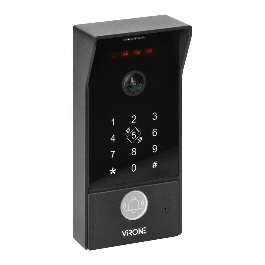 MAILO, video doorphone set, 4-wire, 10", Wi-Fi, touch screen, Full HD, RFID reader, code lock 