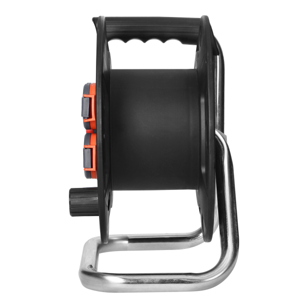 Bryzgoszczelny zwijak bębnowy IP44 4x2P+Z 16A 230V, H05RR-F 3x1,5mm2, 25m