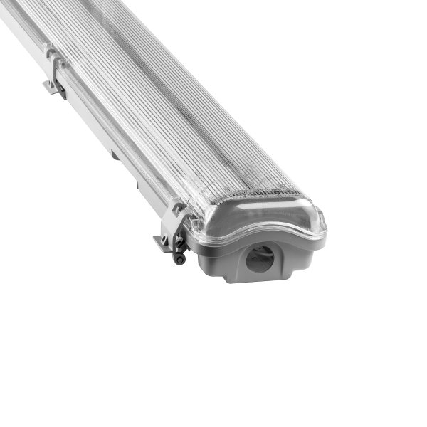VUMBI II T8 LED 2x18W dust-proof luminair , 3600lm, IP65, 4000K, with T8 LED tubes, 120 cm VUMBI II T8 LED 2x18W dust-proof luminair , 3600lm, IP65, 4000K, with T8 LED tubes, 120 cm