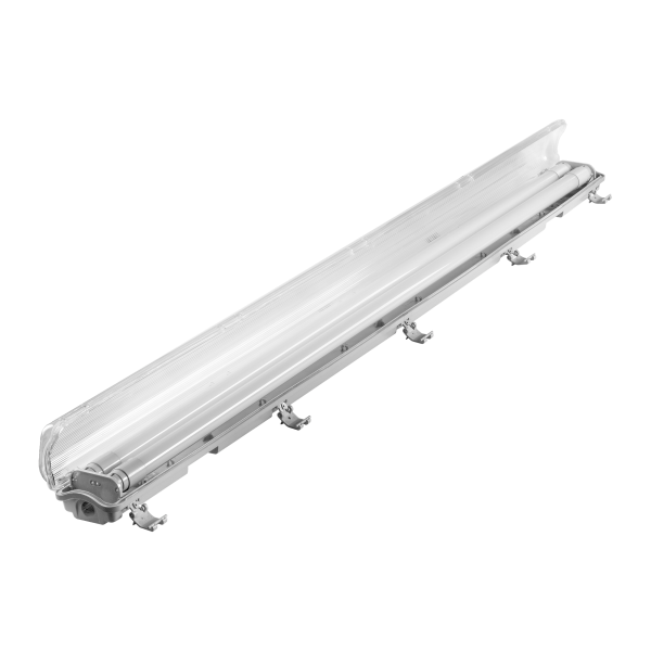 VUMBI II T8 LED 2x18W dust-proof luminair , 3600lm, IP65, 4000K, with T8 LED tubes, 120 cm VUMBI II T8 LED 2x18W dust-proof luminair , 3600lm, IP65, 4000K, with T8 LED tubes, 120 cm