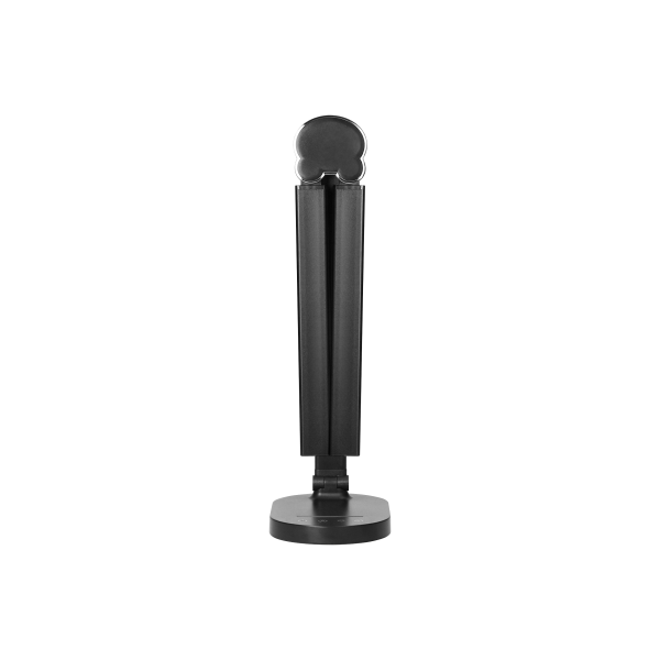 ERGO LED, lampka biurkowa z ładowarką USB, 8W, 400lm, 3000-4000-6000K, zmiana barwy światła, funkcja ściemniania, czarna ERGO LED, lampka biurkowa z ładowarką USB, 8W, 400lm, 3000-4000-6000K, zmiana barwy światła, funkcja ściemniania, czarna