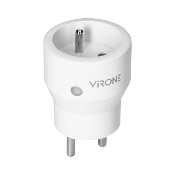 MINI wireless socket with remote control, 1+1, 2300W