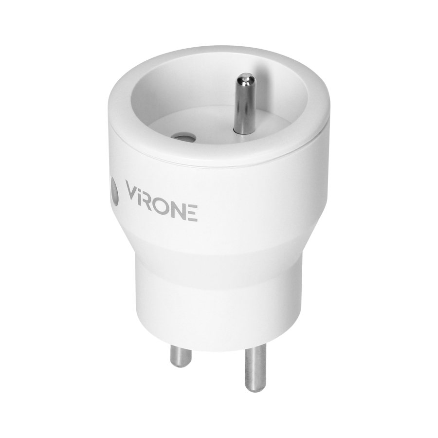 MINI wireless socket with remote control, 1+1, 2300W