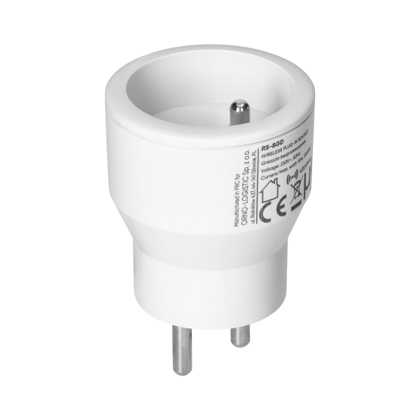 MINI wireless sockets with remote control, 2+1, 2300W