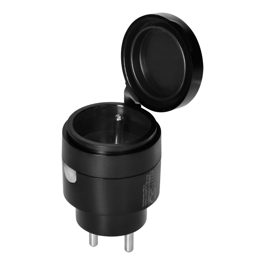 Zestaw bezprzewodowych gniazd MINI, sterowanych pilotem 2+1, 2300W, IP44