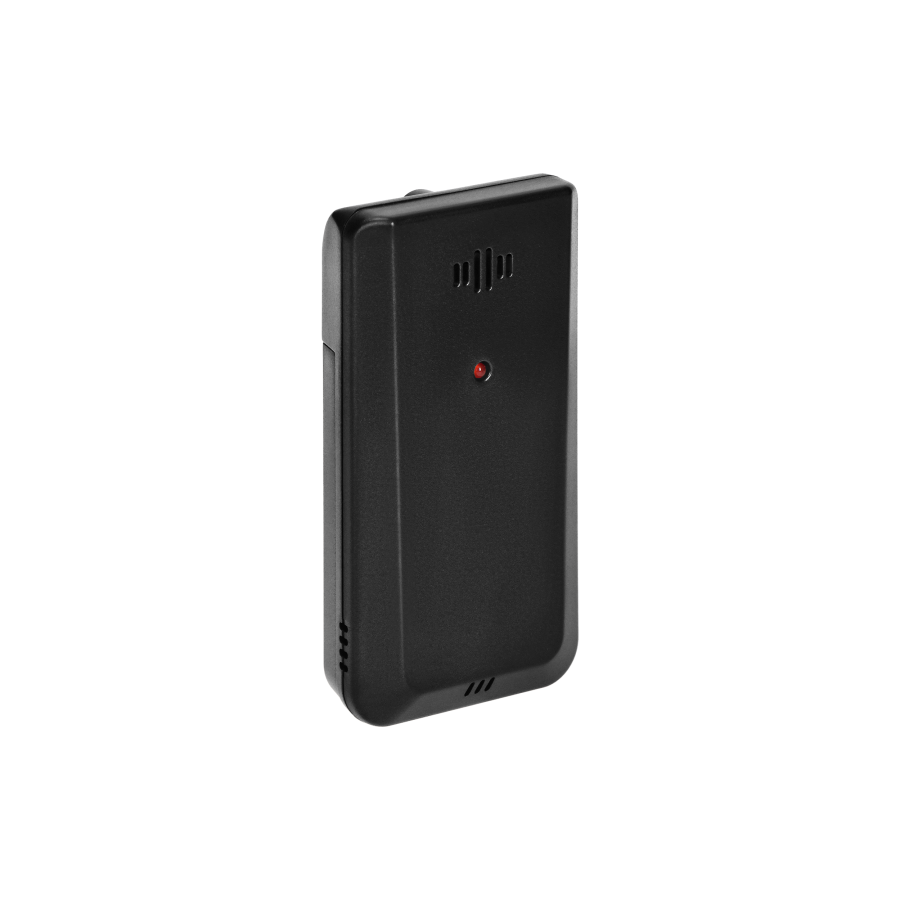 Multifunctional wireless weather station, Wi-Fi, black