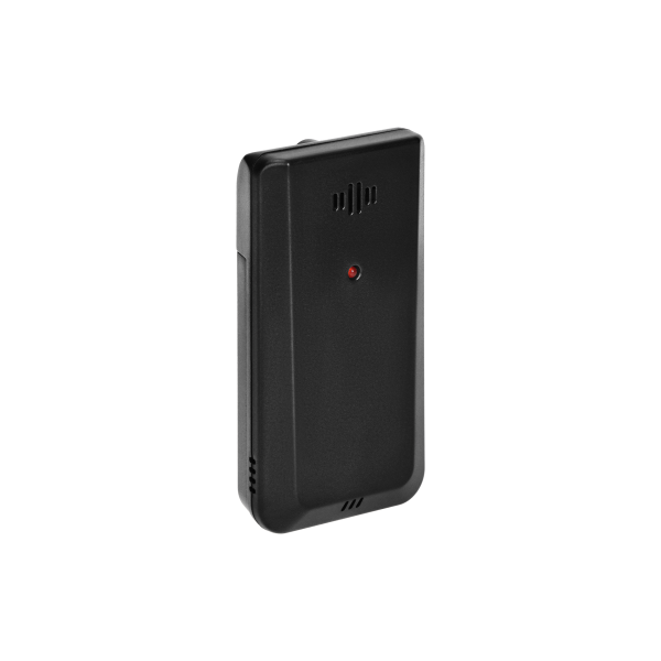 Multifunctional wireless weather station, Wi-Fi, black