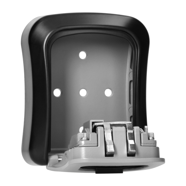 Key safe with code lock and slide cover