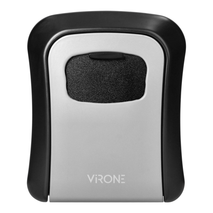 Key safe with code lock and slide cover