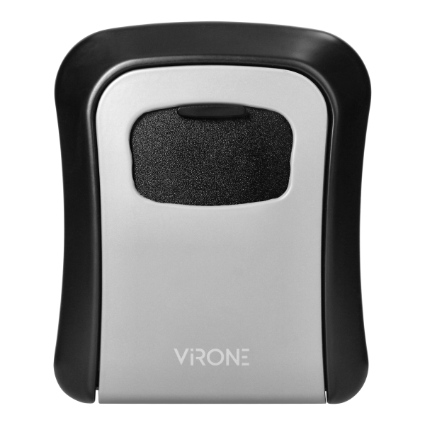 Key safe with code lock and slide cover