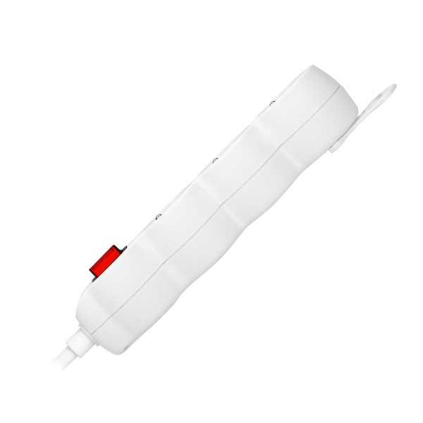 Extension sockets 3x2P+E, ON/OFF, 1.4m, H05VV-F, 3x1mm2, biały Extension sockets 3x2P+E, ON/OFF, 1.4m, H05VV-F, 3x1mm2, biały