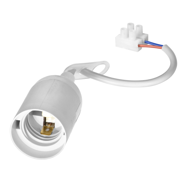 Cord-grip lampholder E27, white, set of 10pcs Cord-grip lampholder E27, white, set of 10pcs