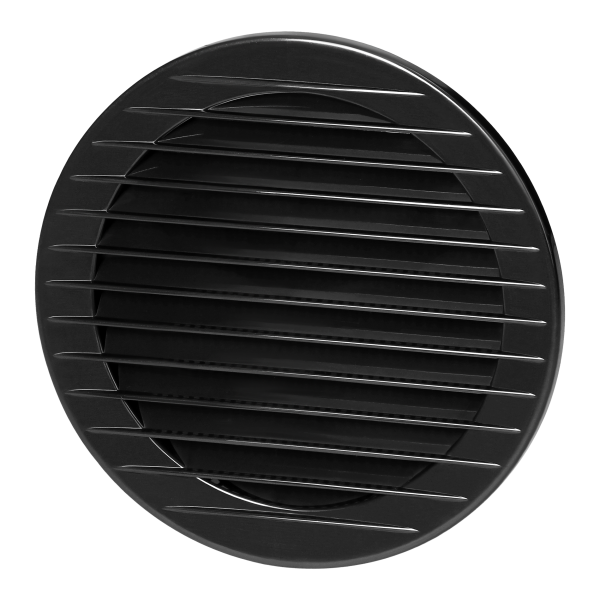 Round ventilation grille with net Ø150, graphite Round ventilation grille with net Ø150, graphite