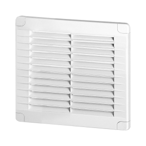 Ventilation grille with lock 150x150, white