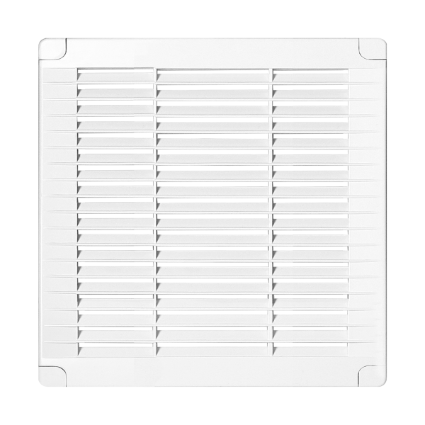 Ventilation grille with lock 200x200, white Ventilation grille with lock 200x200, white