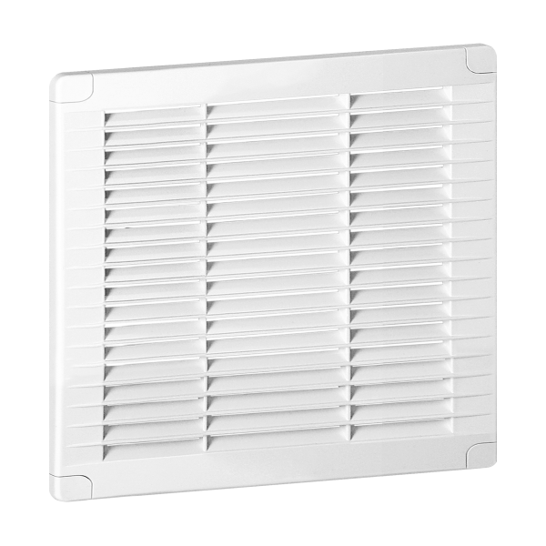 Ventilation grille with lock 200x200, white Ventilation grille with lock 200x200, white
