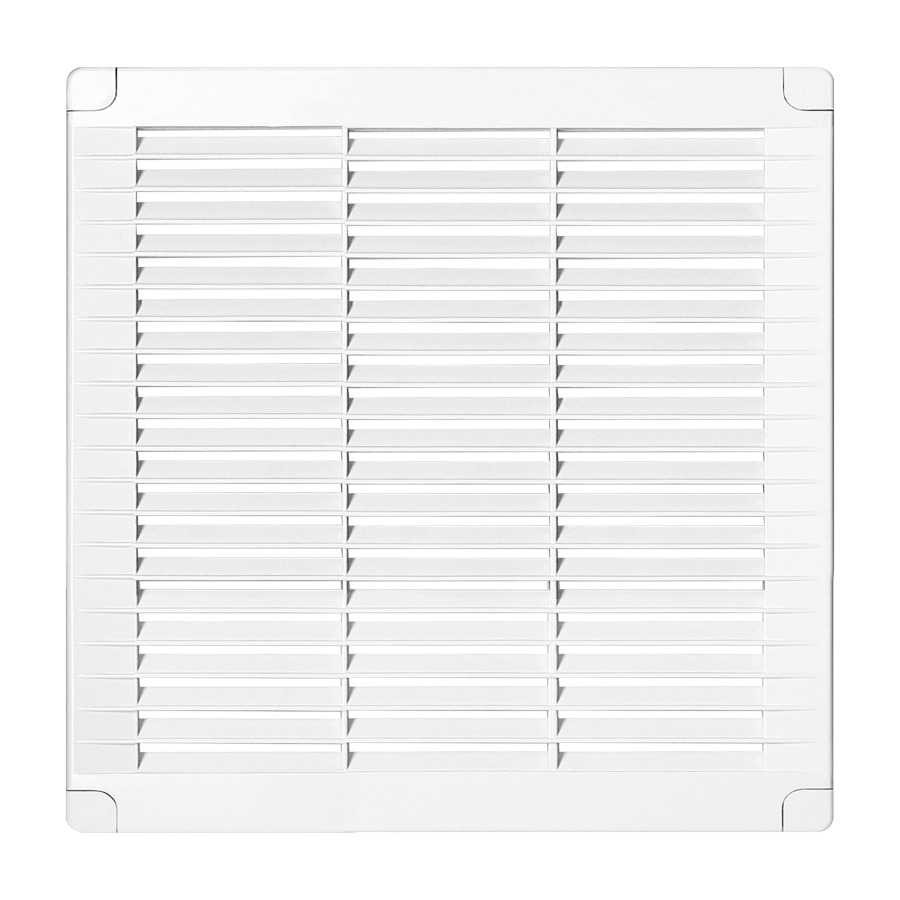 Kratka z zaślepkami 250x250, biała