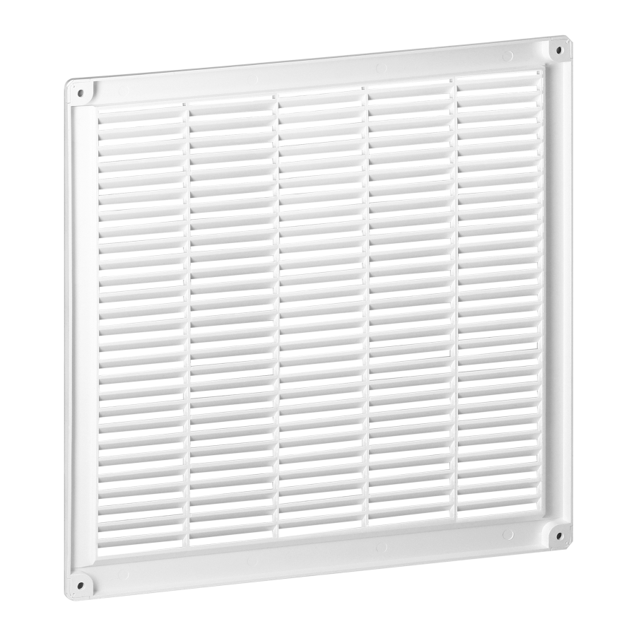 Kratka z zaślepkami 300x300, biała