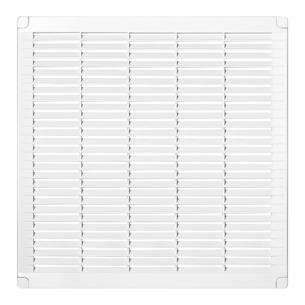 Ventilation grille with lock 300x300, white Ventilation grille with lock 300x300, white