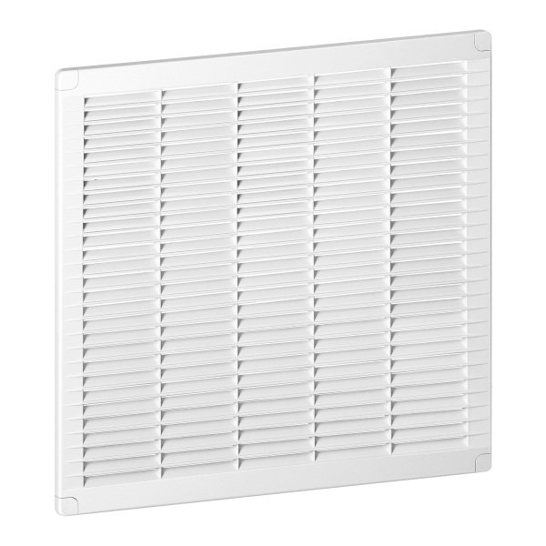 Ventilation grille with lock 300x300, white Ventilation grille with lock 300x300, white
