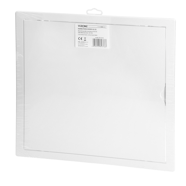 Inspection door 35/35, ABS, white Inspection door 35/35, ABS, white