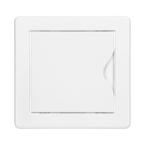Inspection door 10/10, ABS, white