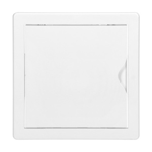 Inspection door 15/15, ABS, white