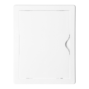 Inspection door 15/20, ABS, white