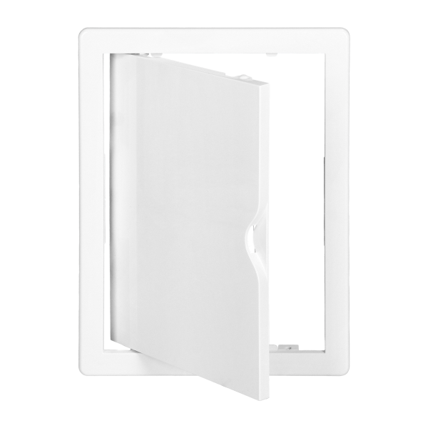 Inspection door 15/20, ABS, white Inspection door 15/20, ABS, white