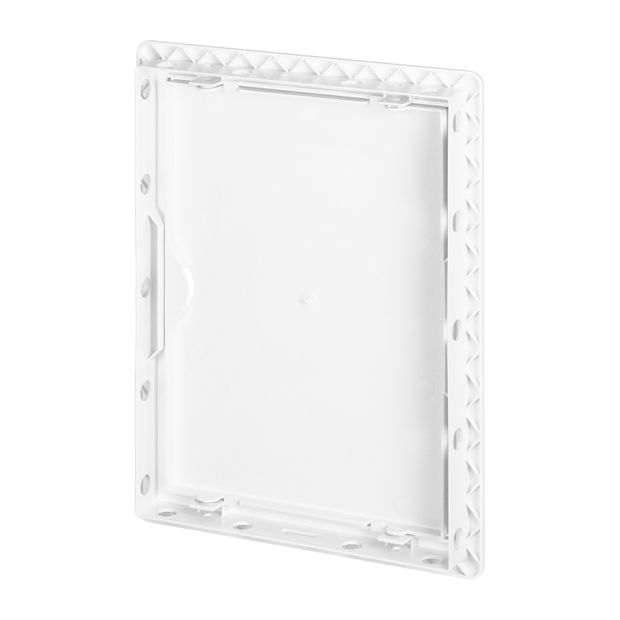 Inspection door 15/20, ABS, white