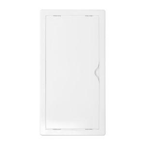 Inspection door 15/30, ABS, white