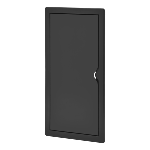 Inspection door 15/30, ABS, black Inspection door 15/30, ABS, black