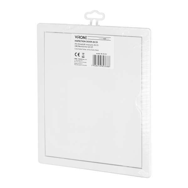 Inspection door 20/25, ABS, white Inspection door 20/25, ABS, white