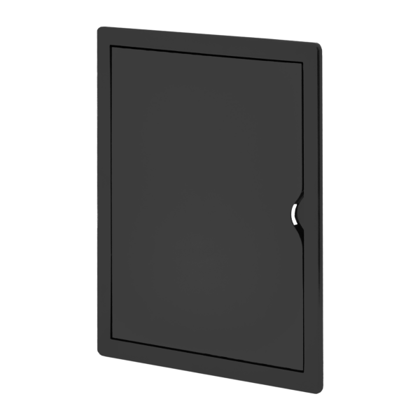 Inspection door 20/25, ABS, black Inspection door 20/25, ABS, black