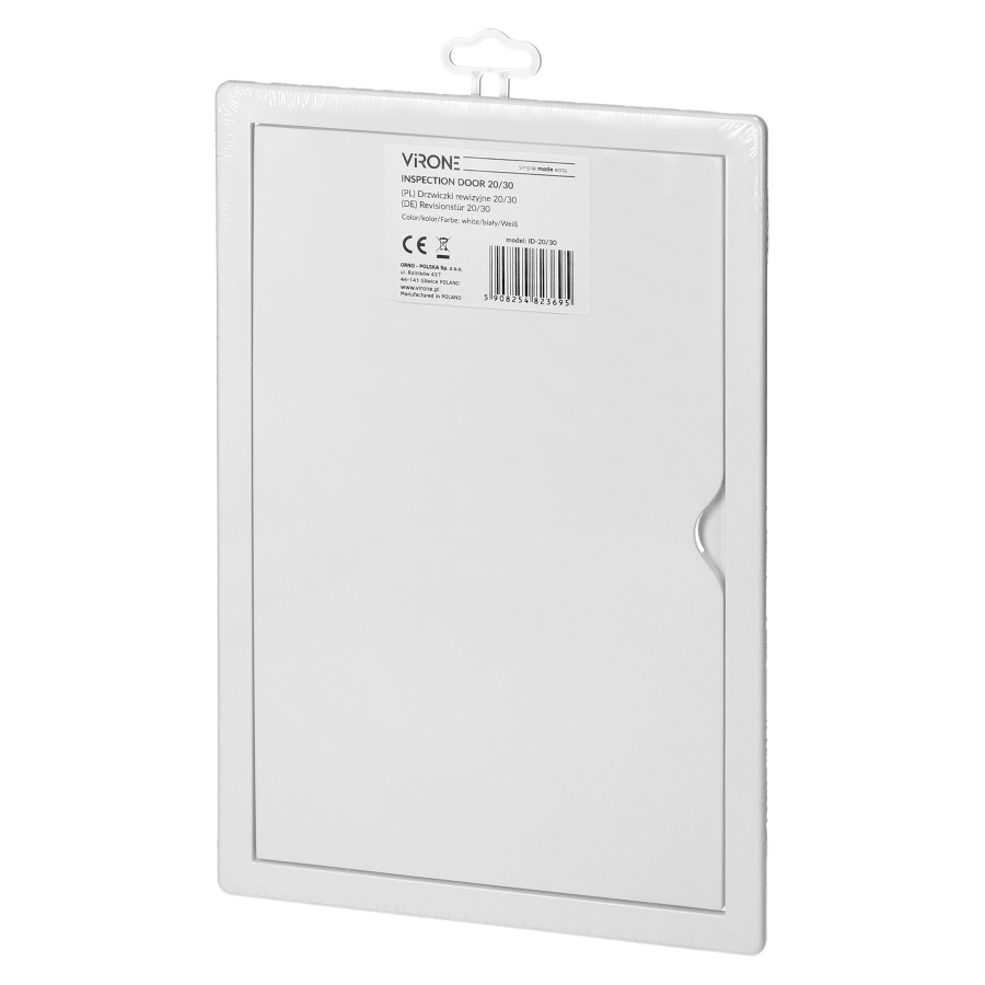 Drzwiczki rewizyjne 20/30, ABS, kolor biały