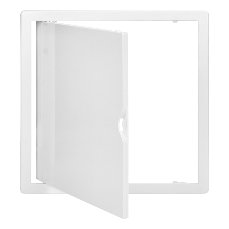 Inspection door 25/25, ABS, white