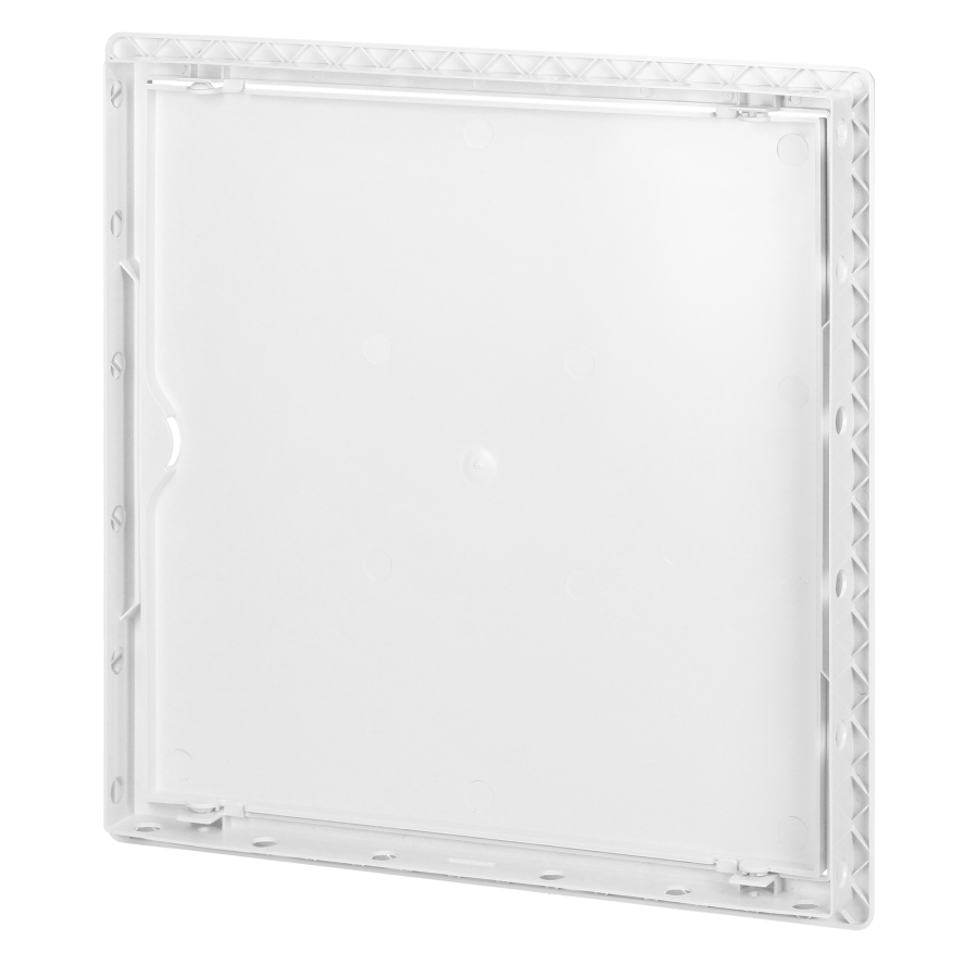 Inspection door 25/25, ABS, white