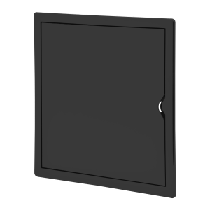 Inspection door 25/25, ABS, black