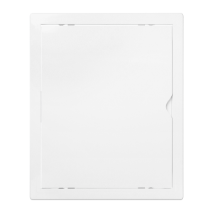 Inspection door 25/30, ABS, white