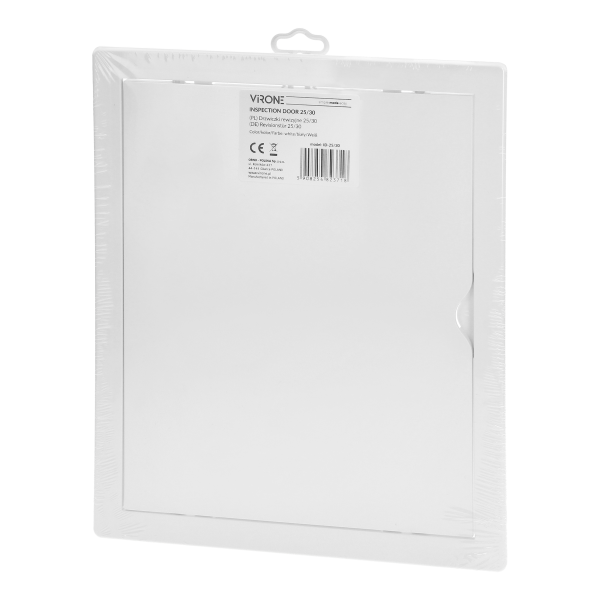 Inspection door 25/30, ABS, white Inspection door 25/30, ABS, white