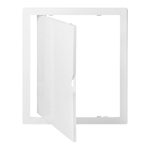 Inspection door 25/30, ABS, white Inspection door 25/30, ABS, white