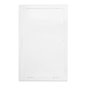 Inspection door 25/40, ABS, white
