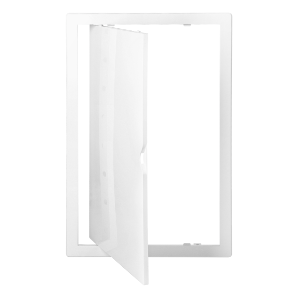Inspection door 25/40, ABS, white Inspection door 25/40, ABS, white