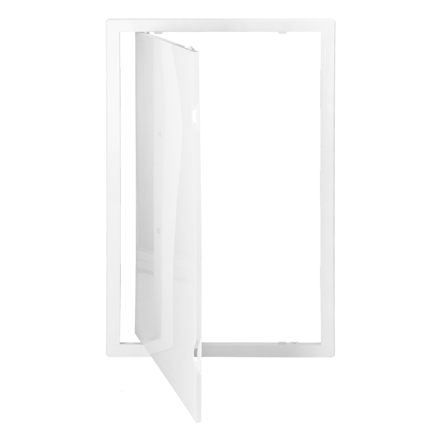 Inspection door 30/50, ABS, white