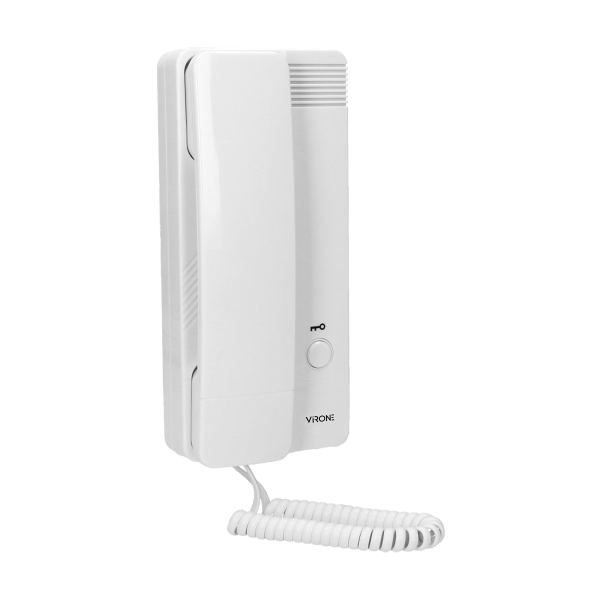 Zestaw domofonowy dwurodzinny, podtynkowy z czytnikiem breloków zbliżeniowych, MALO MULTI