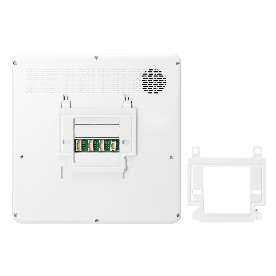 Bezsłuchawkowy zestaw wideodomofonowy HILIT Full HD z kolorowym monitorem 7" Wi-Fi oraz czytnikiem kart i breloków, obsługa popr