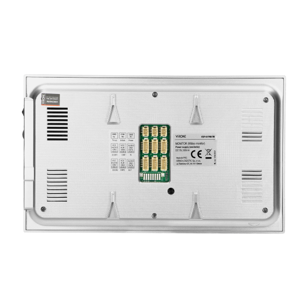 VIFIS video doorphone set, loudspeaking, LCD 7", OSD menu, WI-FI + smartphone APP, gate control, code lock and RFID, white,